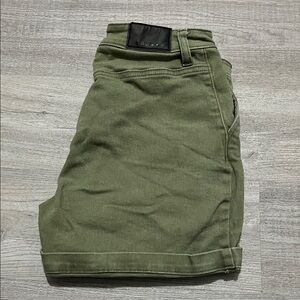 BCBGeneration Cargo Shorts in Olive Green